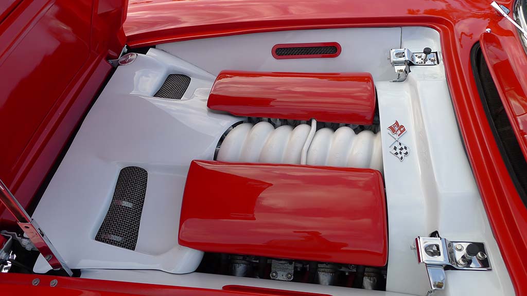 2021 Corvettes on Woodward