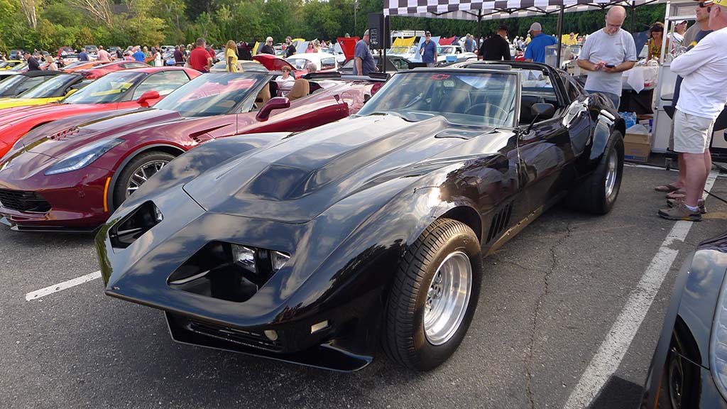 2021 Corvettes on Woodward