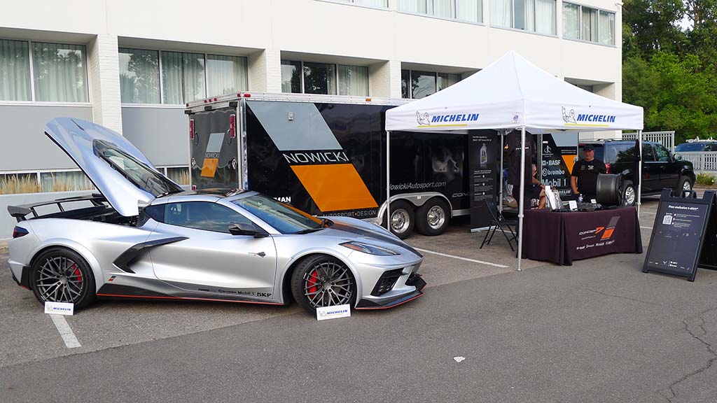 2021 Corvettes on Woodward
