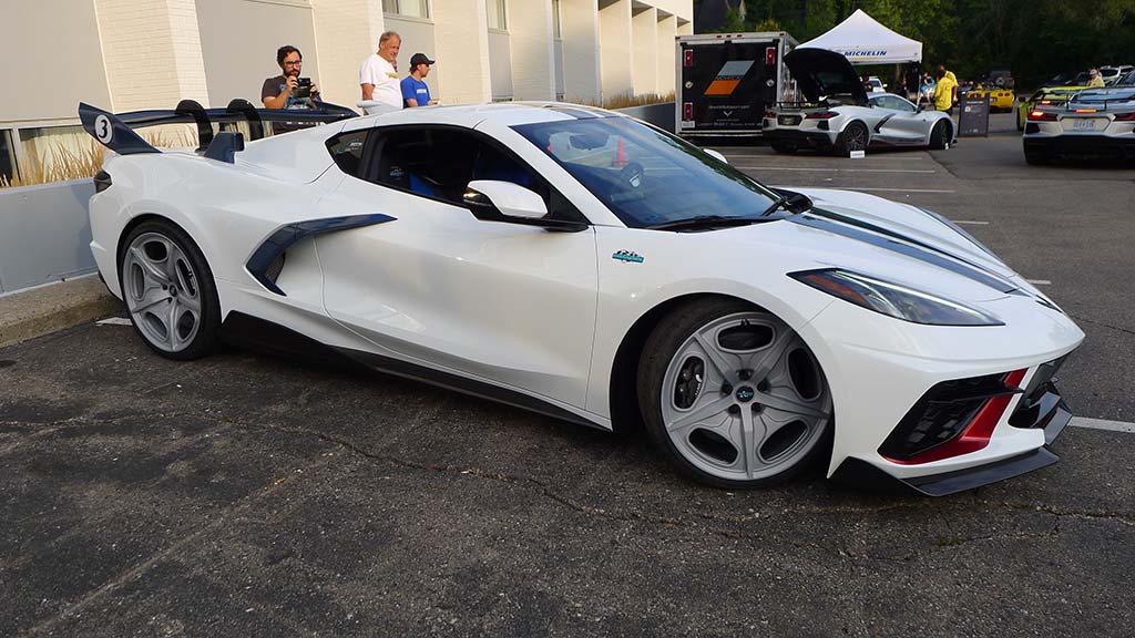 2021 Corvettes on Woodward