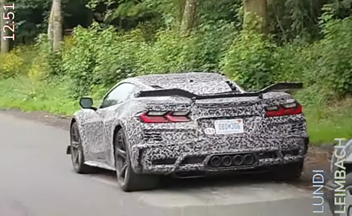 [SPIED] C8 Corvette Z06 Has a Nice Sound, Looks to Have a Very Short First Gear
