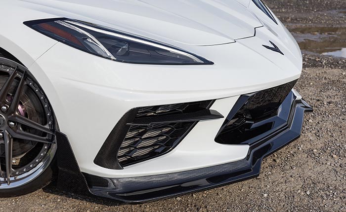 Racing Sport Concepts 'STC Carbon Fiber Front Splitter' for the C8 Corvette