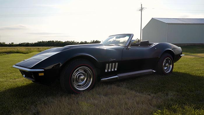 Corvettes for Sale: No Reserve Triple Black 1969 Corvette L88 Convertible