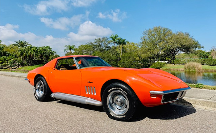 Less Than a Month Remaining to Win a Matching Numbers 1969 Corvette 427