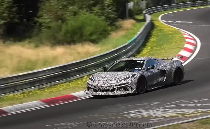 [VIDEO] New Nurburgring Video of 2023 Corvette Z06s Shares Unofficial Lap Times