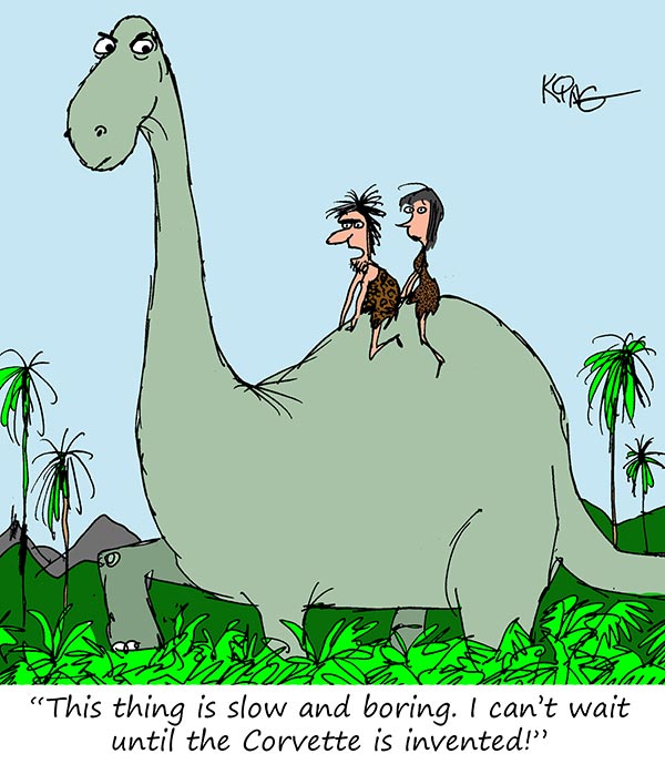 Saturday Morning Corvette Comic: Wishful Thinking...