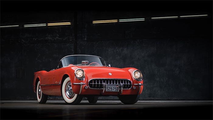 Corvettes for Sale: 1955 Roadster Was Used to Test 3-Speed Manual Transmissions