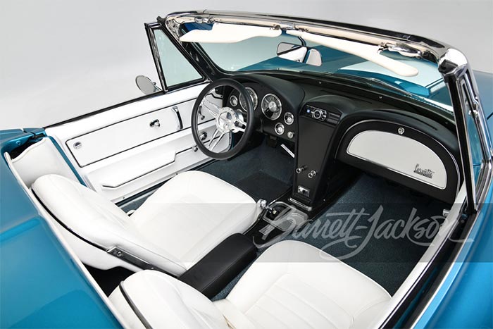 Custom 1966 Corvette Restomod Named 'Blue Diamond' Headed to Barrett-Jackson Houston