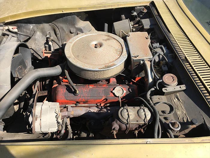 Corvette for Sale: 1969 Corvette Barn Find Project in Southern California