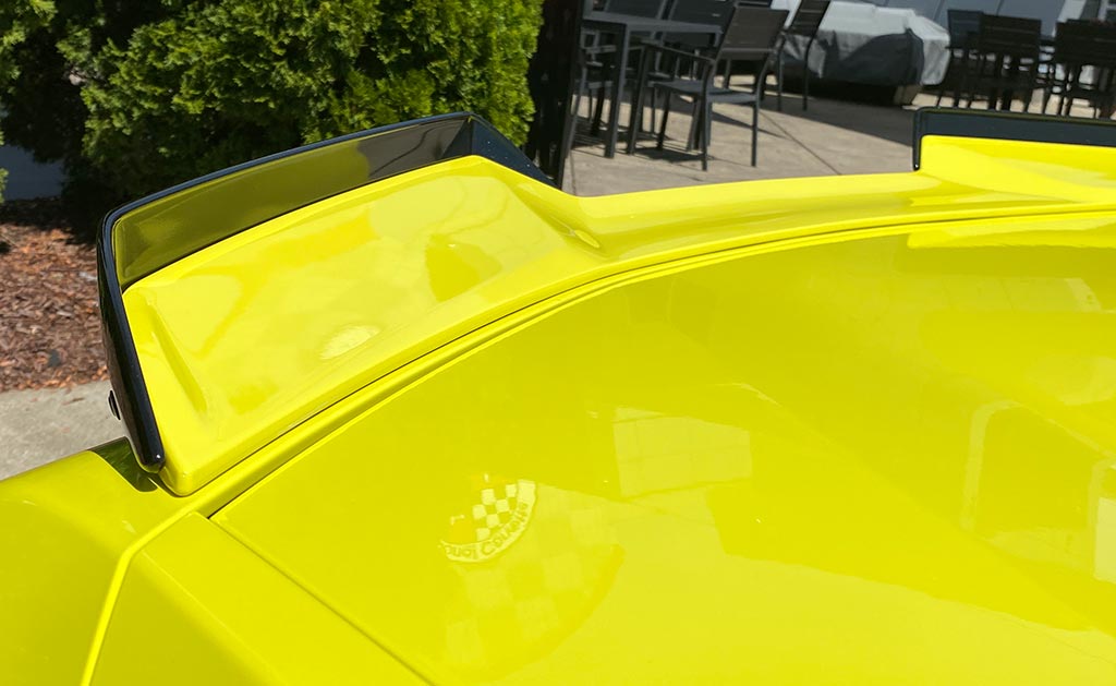 [SPIED] First Look at Level 2 Spoiler on the 2023 Corvette Z06