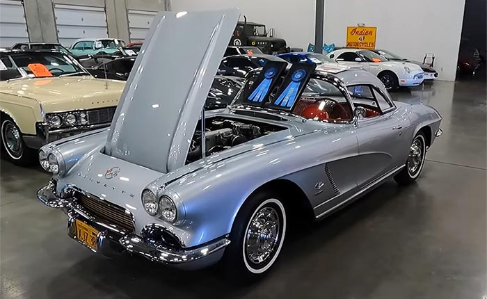 [VIDEO] This 1962 Corvette's Gold Grille is One of the Rarest Options You'll Ever See