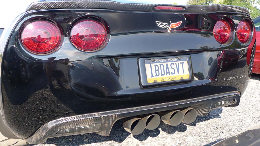 The Corvette Vanity Plates of Corvettes at Carlisle 2022
