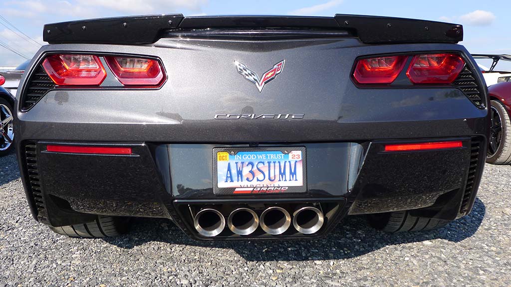 The Corvette Vanity Plates of Corvettes at Carlisle 2022