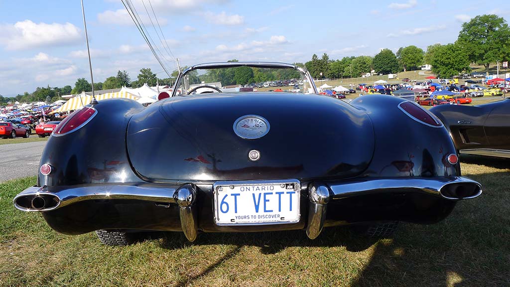 The Corvette Vanity Plates of Corvettes at Carlisle 2022