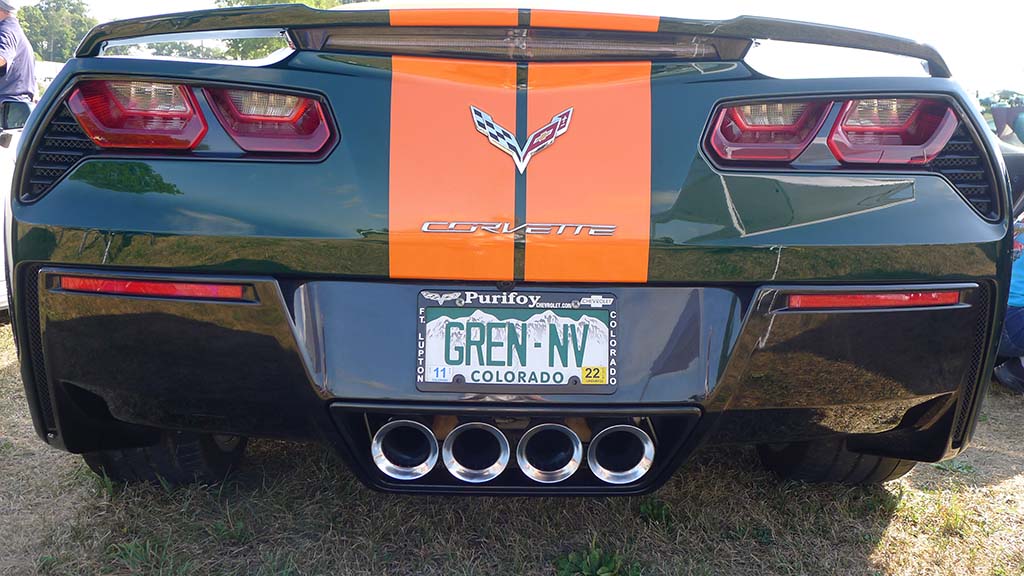 The Corvette Vanity Plates of Corvettes at Carlisle 2022