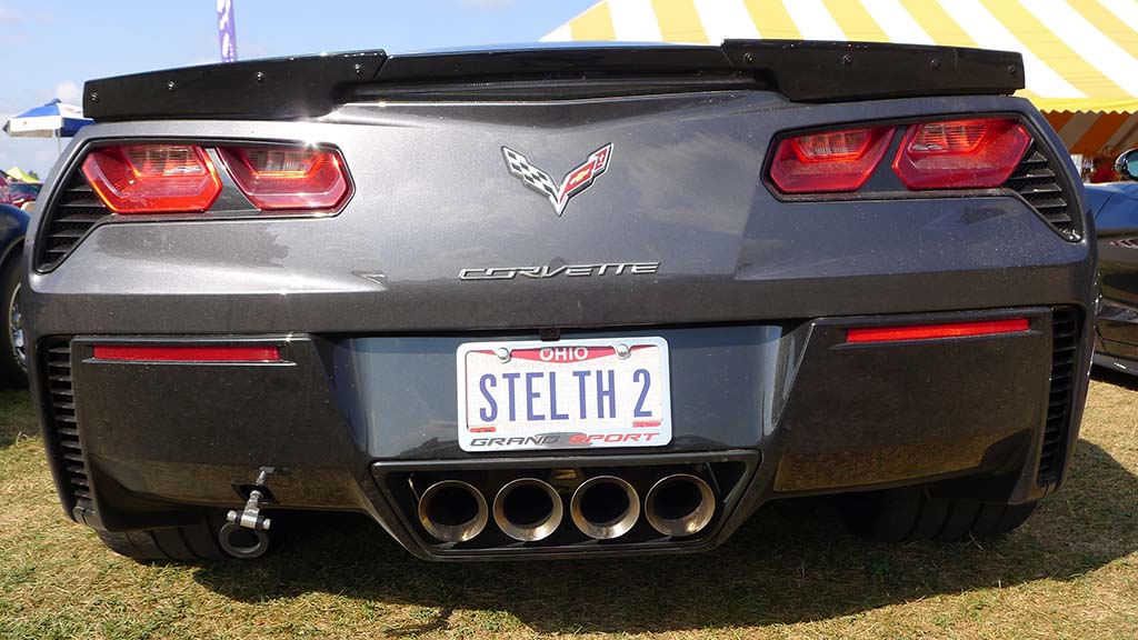 The Corvette Vanity Plates of Corvettes at Carlisle 2022