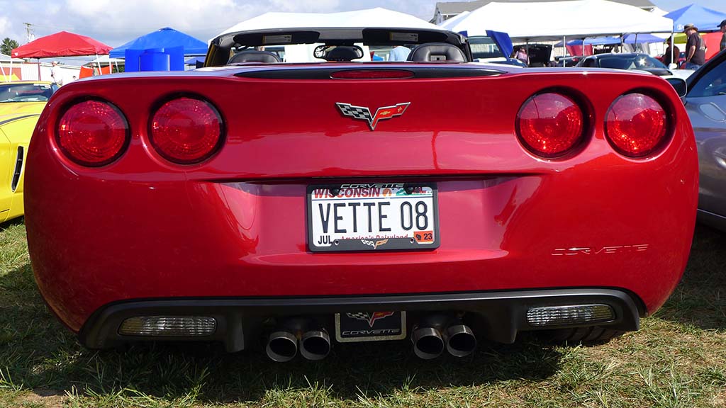 The Corvette Vanity Plates of Corvettes at Carlisle 2022