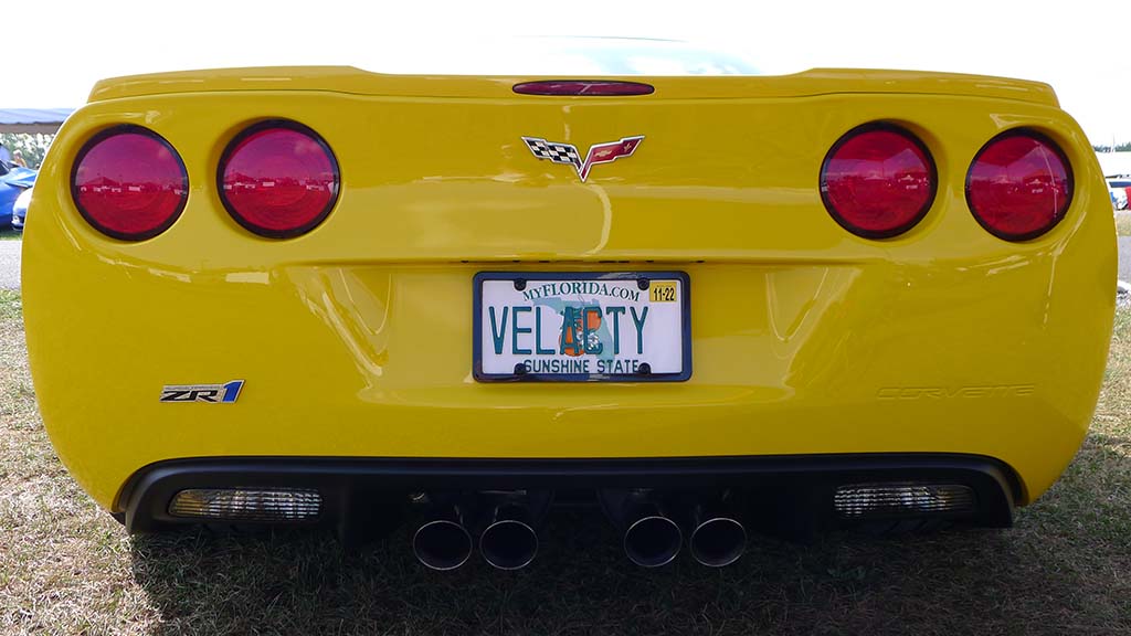 The Corvette Vanity Plates of Corvettes at Carlisle 2022