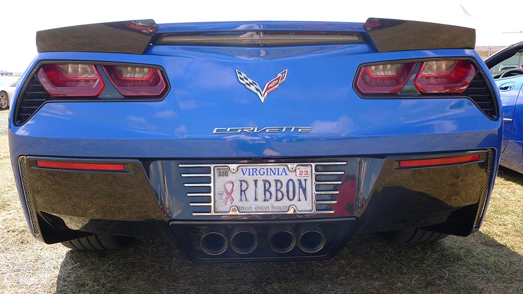 The Corvette Vanity Plates of Corvettes at Carlisle 2022