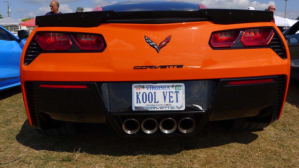 The Corvette Vanity Plates of Corvettes at Carlisle 2022