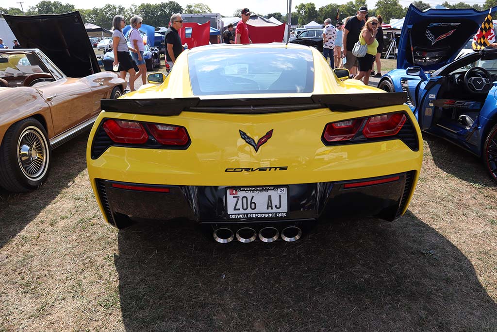 The Corvette Vanity Plates of Corvettes at Carlisle 2022