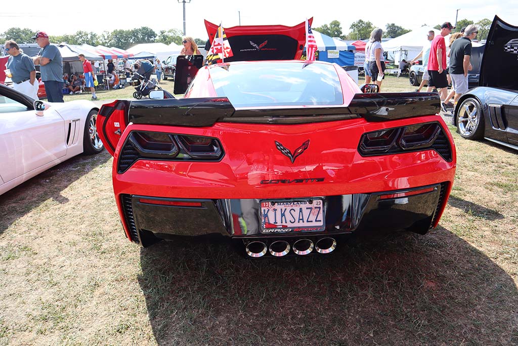 The Corvette Vanity Plates of Corvettes at Carlisle 2022