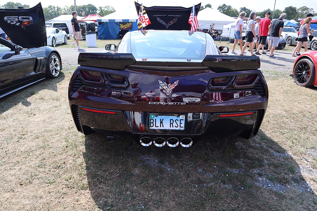 The Corvette Vanity Plates of Corvettes at Carlisle 2022
