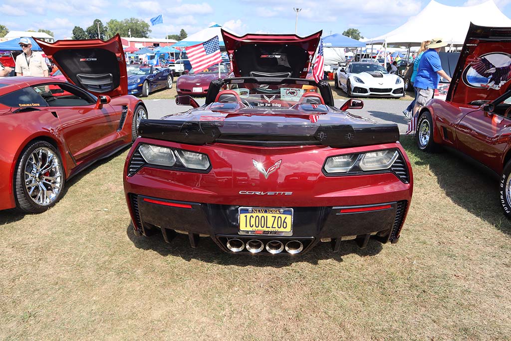 The Corvette Vanity Plates of Corvettes at Carlisle 2022
