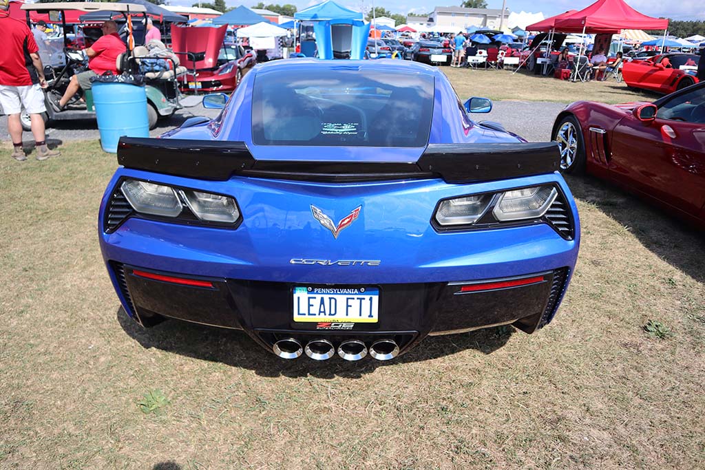 The Corvette Vanity Plates of Corvettes at Carlisle 2022