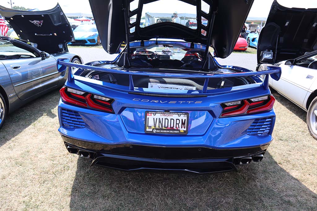 The Corvette Vanity Plates of Corvettes at Carlisle 2022