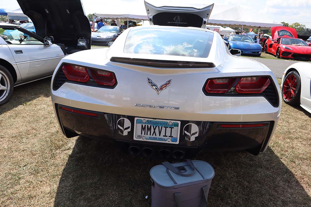 The Corvette Vanity Plates of Corvettes at Carlisle 2022