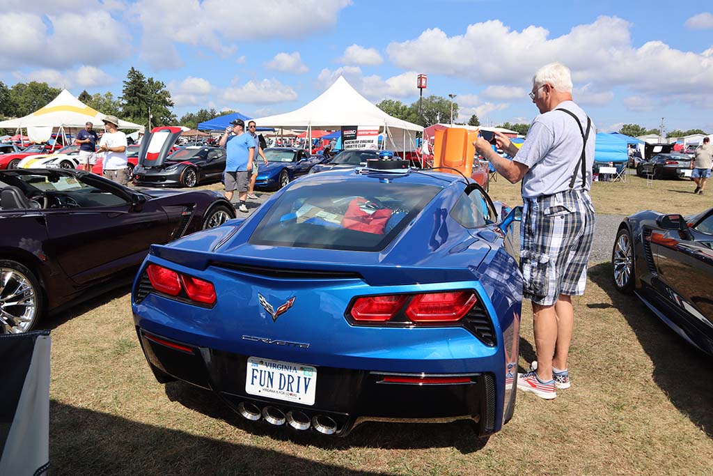 The Corvette Vanity Plates of Corvettes at Carlisle 2022