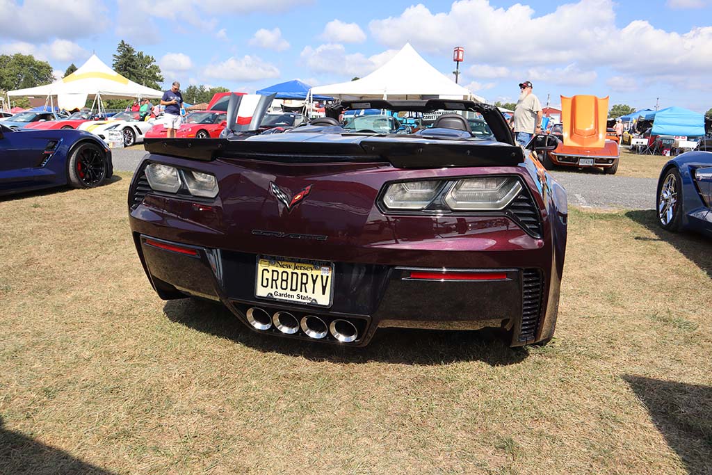 The Corvette Vanity Plates of Corvettes at Carlisle 2022