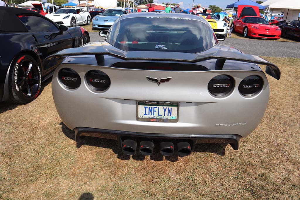 The Corvette Vanity Plates of Corvettes at Carlisle 2022