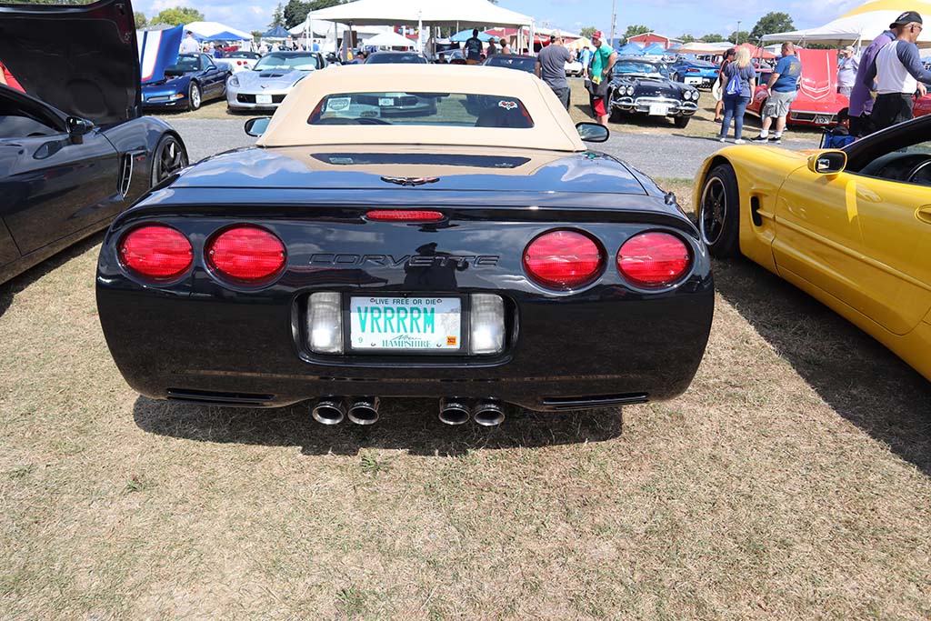 The Corvette Vanity Plates of Corvettes at Carlisle 2022