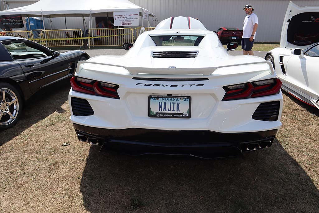 The Corvette Vanity Plates of Corvettes at Carlisle 2022