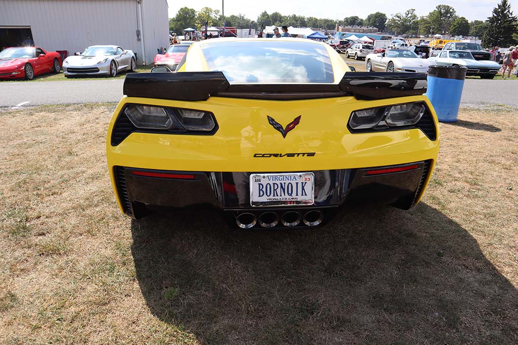 The Corvette Vanity Plates of Corvettes at Carlisle 2022