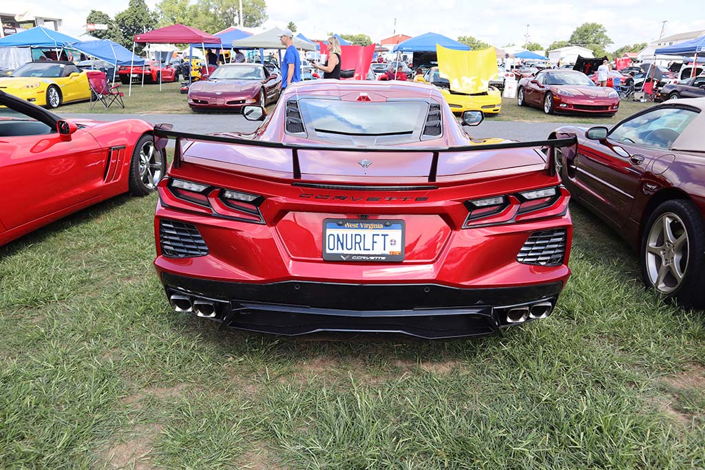 The Corvette Vanity Plates of Corvettes at Carlisle 2022