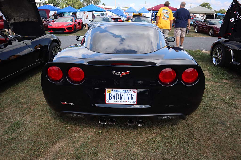 The Corvette Vanity Plates of Corvettes at Carlisle 2022