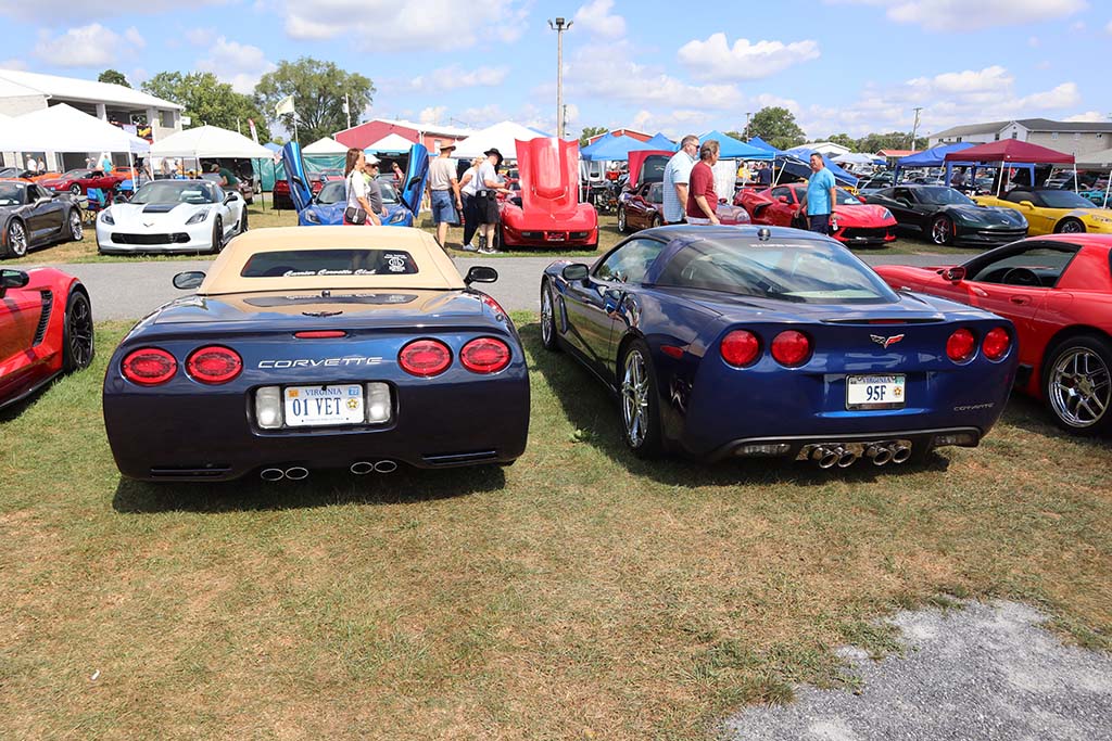 The Corvette Vanity Plates of Corvettes at Carlisle 2022