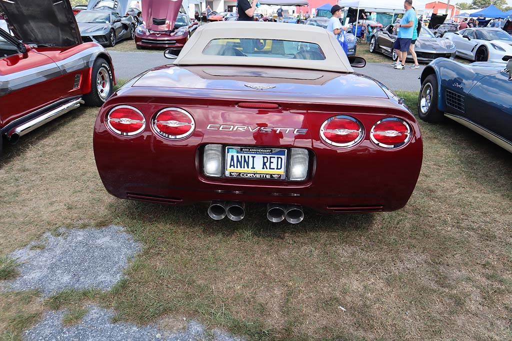 The Corvette Vanity Plates of Corvettes at Carlisle 2022