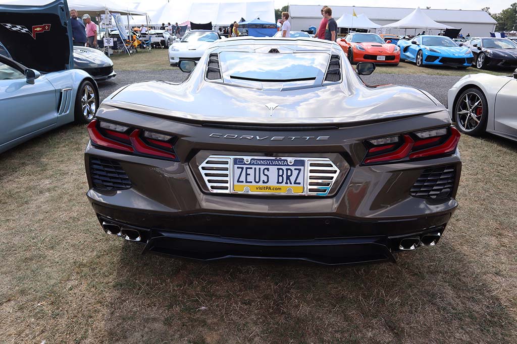 The Corvette Vanity Plates of Corvettes at Carlisle 2022