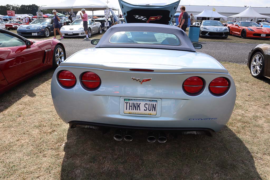 The Corvette Vanity Plates of Corvettes at Carlisle 2022