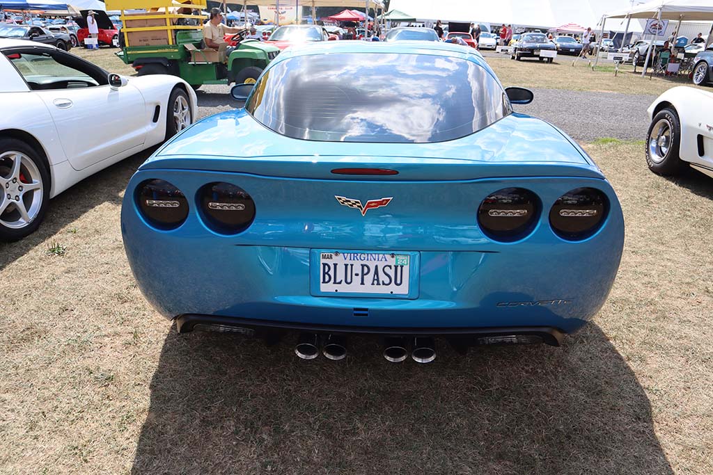 The Corvette Vanity Plates of Corvettes at Carlisle 2022