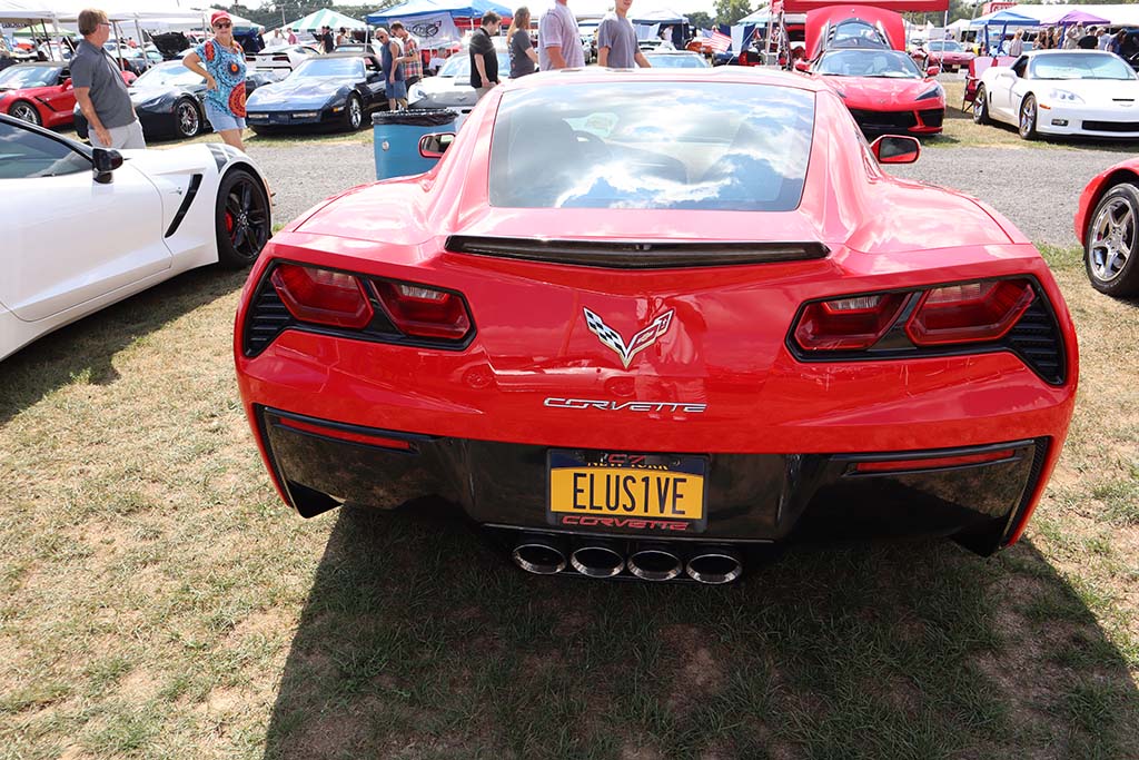 The Corvette Vanity Plates of Corvettes at Carlisle 2022