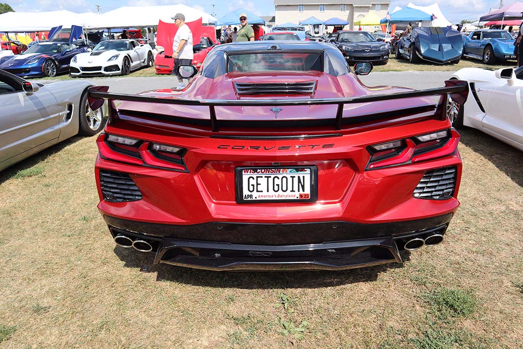 The Corvette Vanity Plates of Corvettes at Carlisle 2022