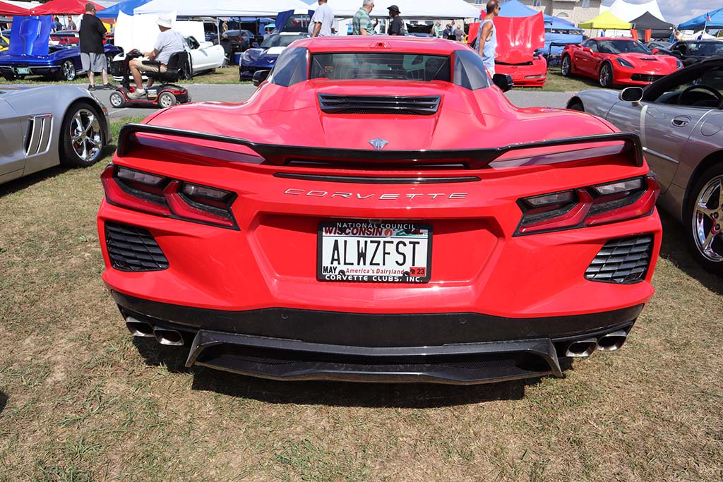 The Corvette Vanity Plates of Corvettes at Carlisle 2022