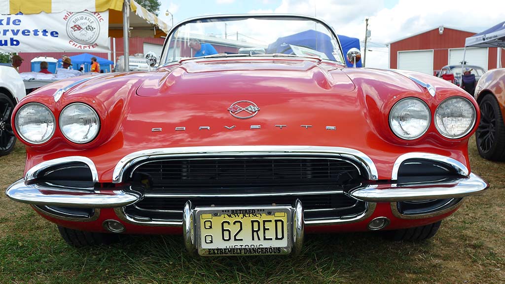 The Corvette Vanity Plates of Corvettes at Carlisle 2022
