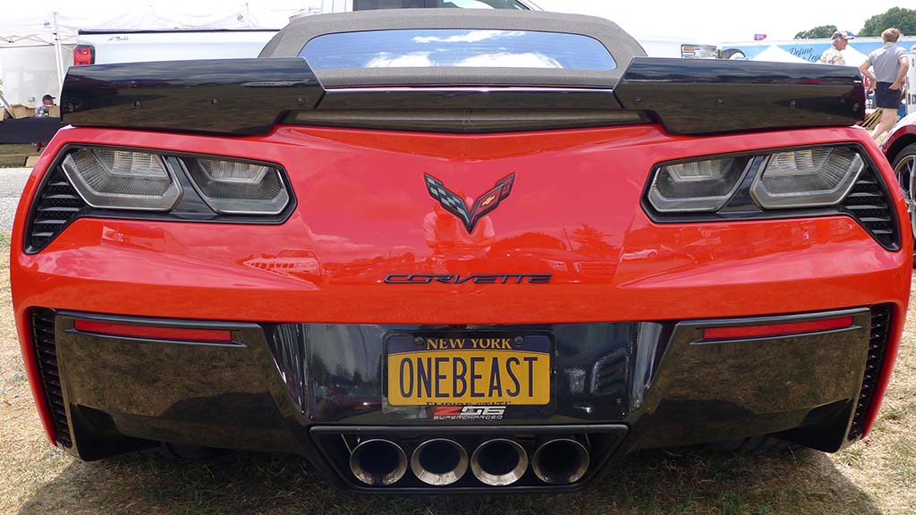 The Corvette Vanity Plates of Corvettes at Carlisle 2022