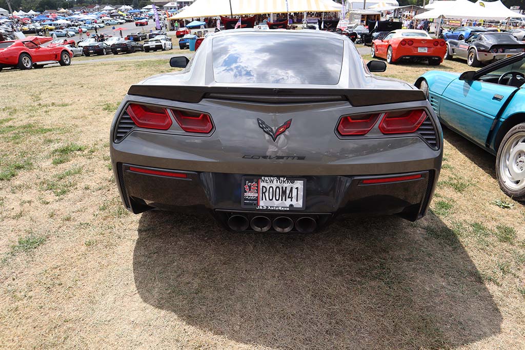 The Corvette Vanity Plates of Corvettes at Carlisle 2022
